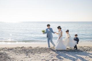 ファミリーウェディングフォト♡