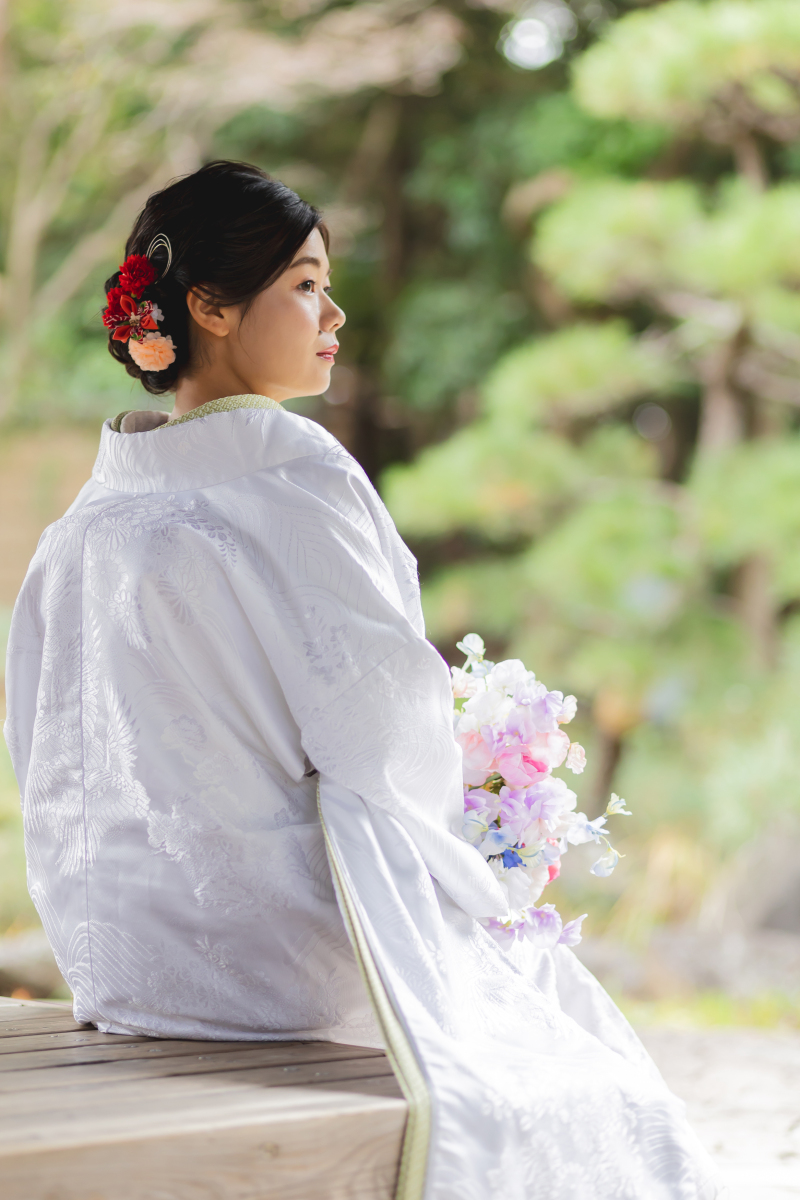 新婦様のソロショット