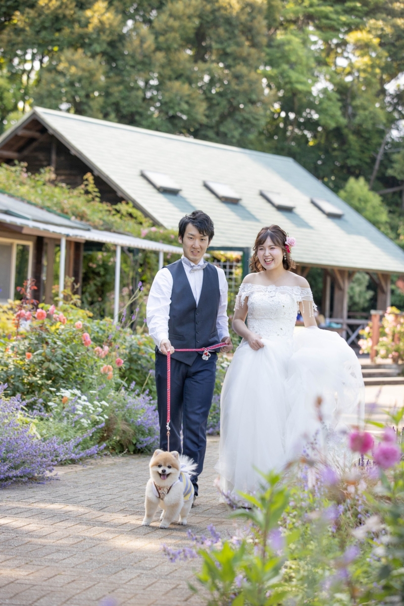 自然なおふたり