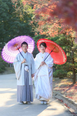 笑顔の絶えないおふたり