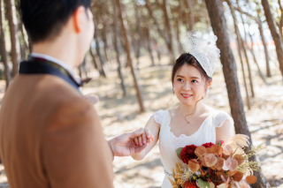 洋装も和装もロケーションでたっぷり撮影！