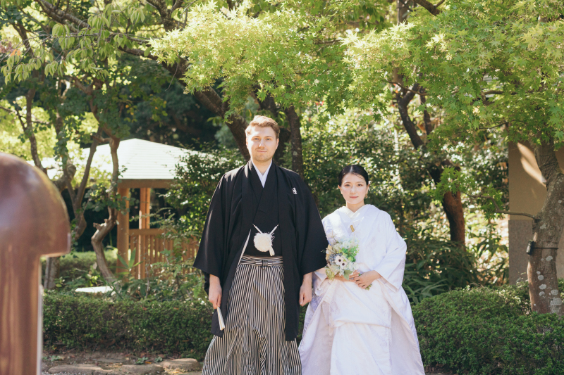 しっかり決めたポーズも