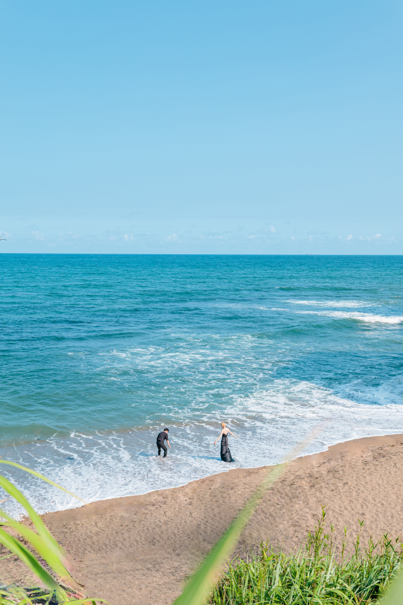 ラストは海遊び