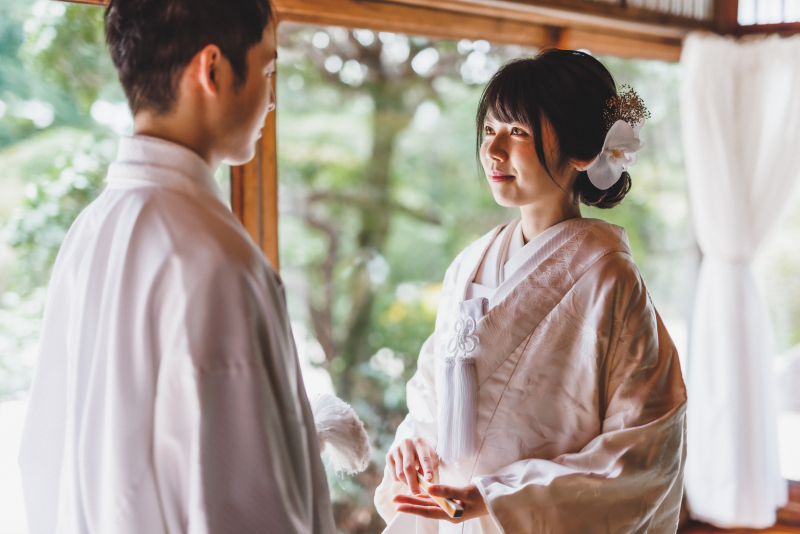 見守られながら