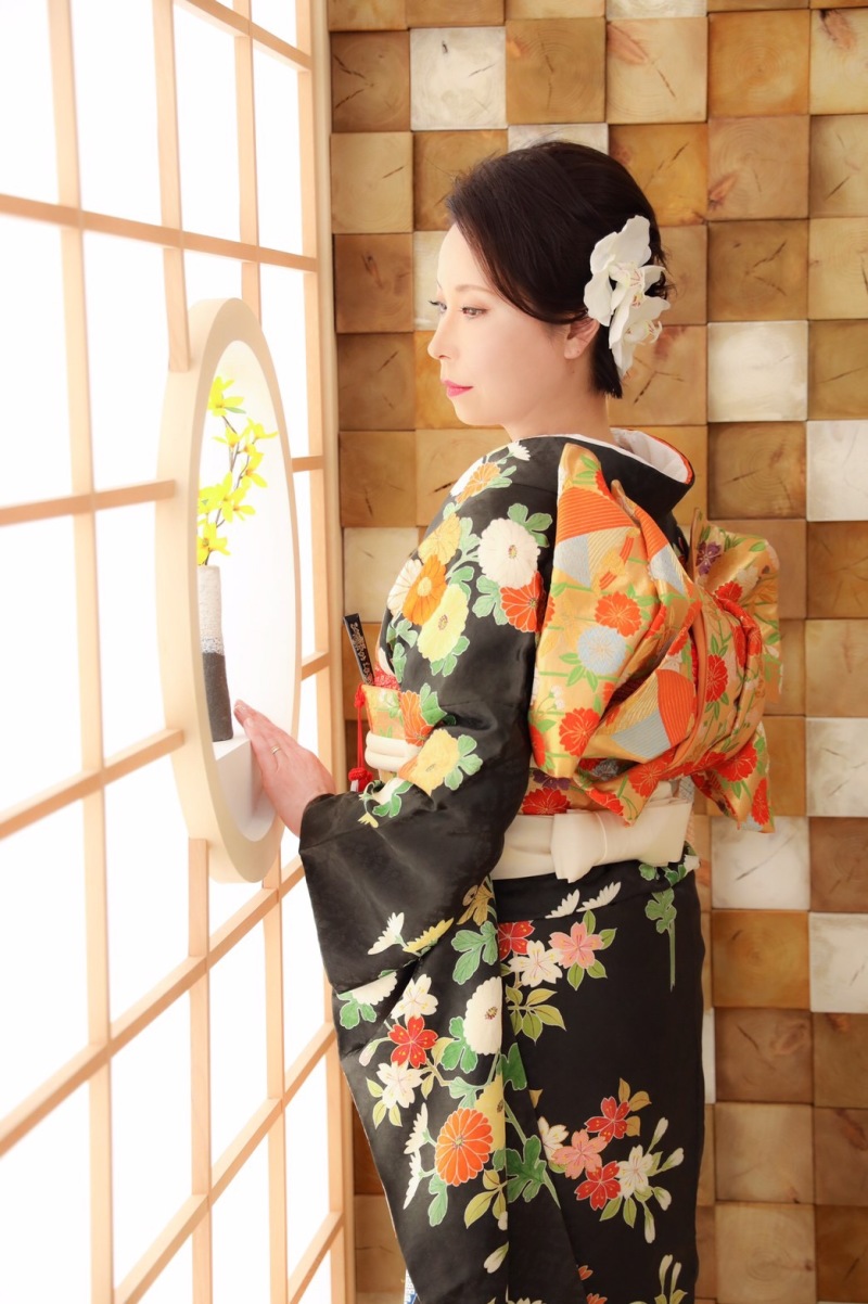 お母様からの振袖