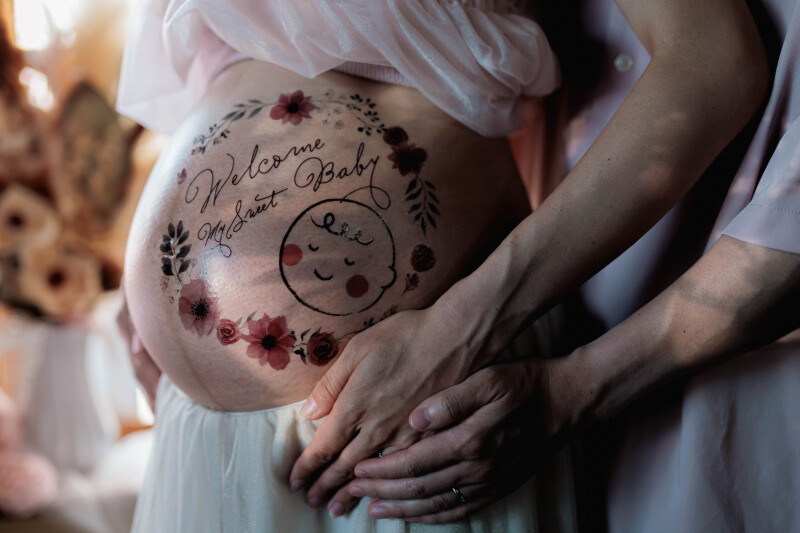 マタニティアートシール