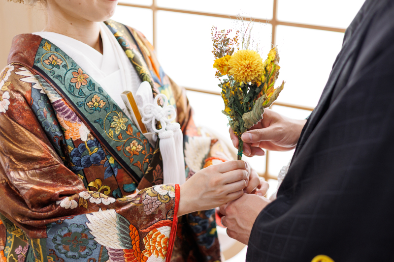 お持ち込みブーケ