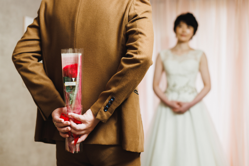 ご新婦様から…