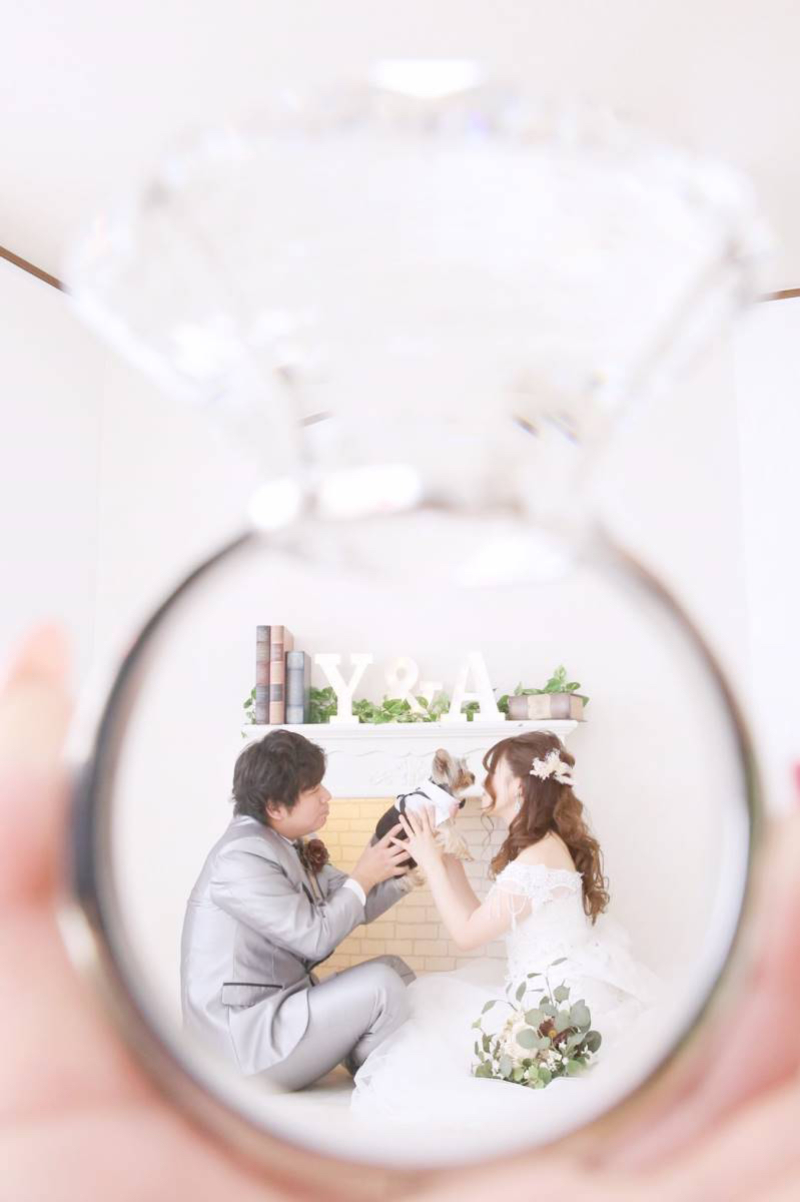 指輪を使ってのお写真♡