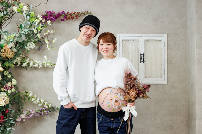 まずはマタニティフォトから