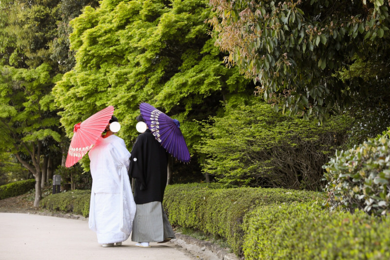 自然なおふたりを