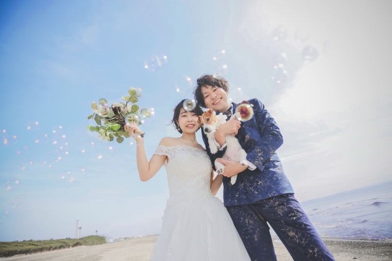 スリーショット