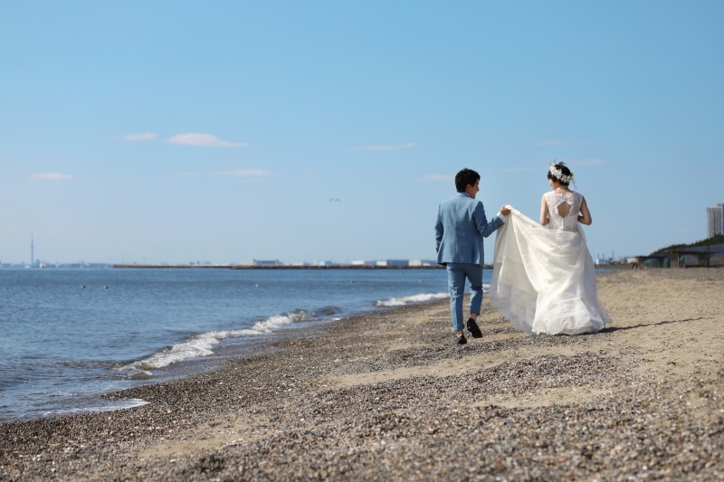 お散歩しながら