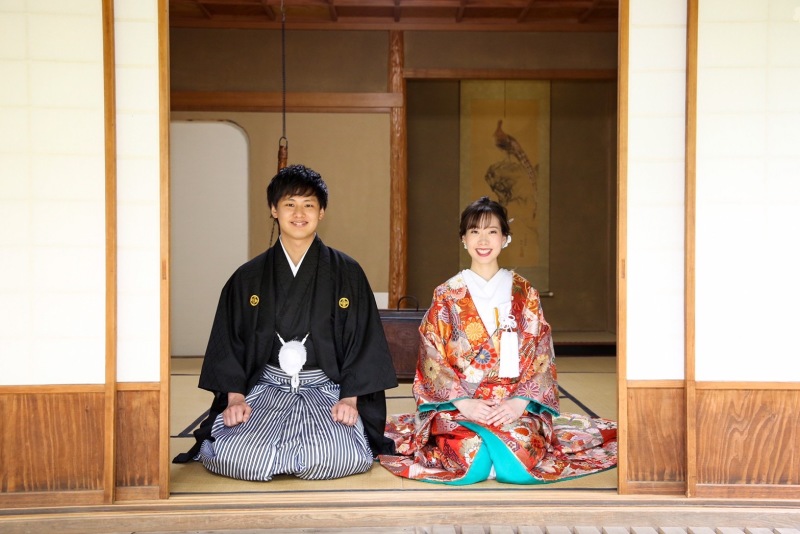 茶屋でのんびりと