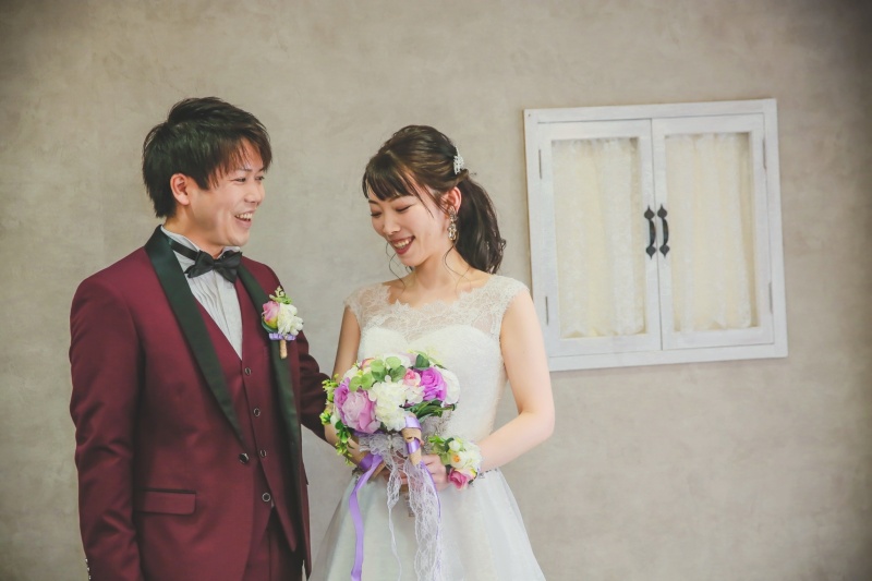 リラックスして撮影開始