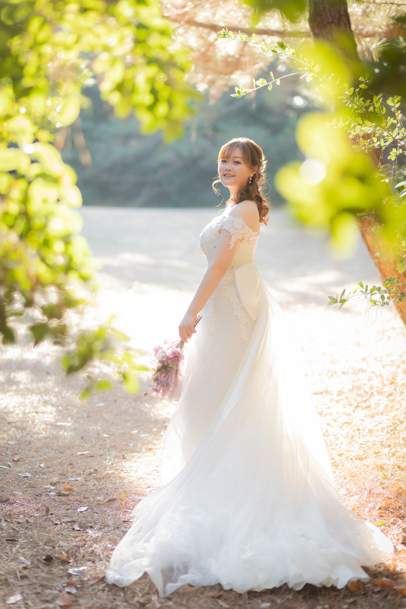 新婦様のソロショット