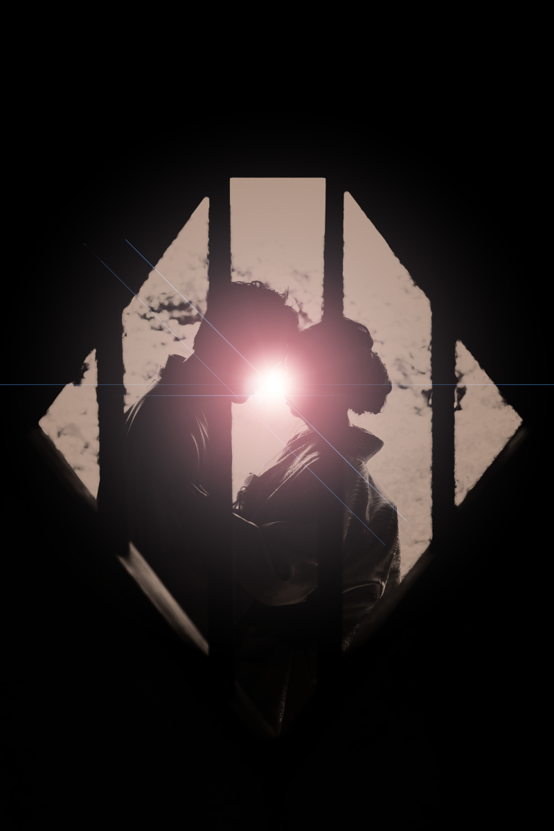 光と陰を使って