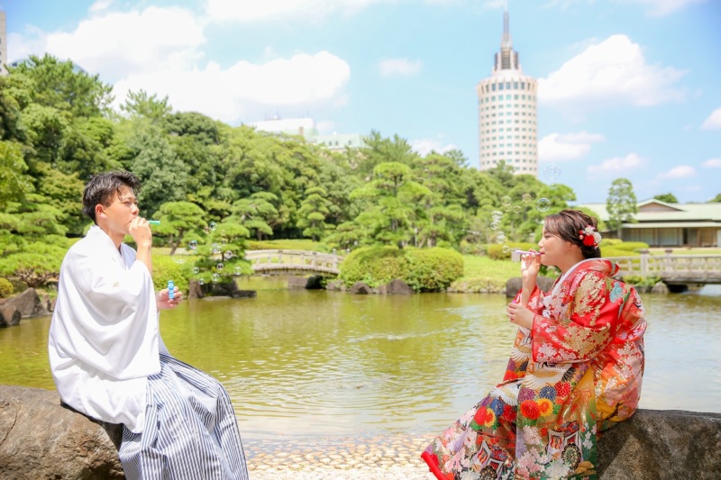 ご家族に囲まれて