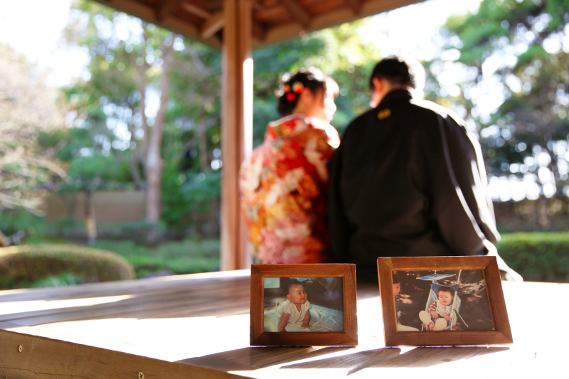 小さい頃のお写真と共に...♡