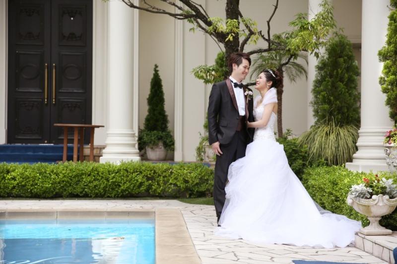 ゲストハウスで