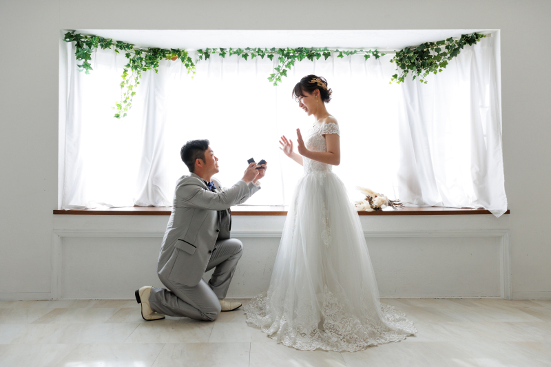 プロポーズ風ショット♡