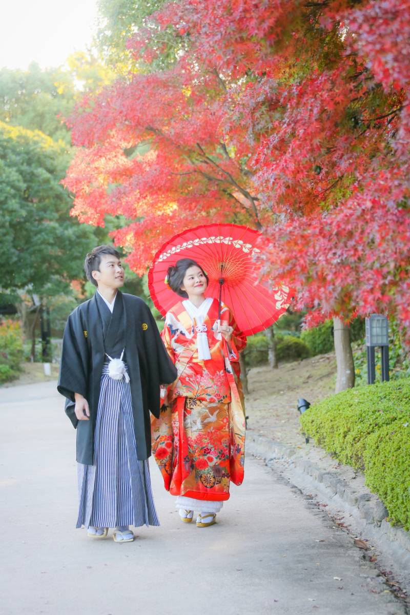 お色直ししてロケーションへ！