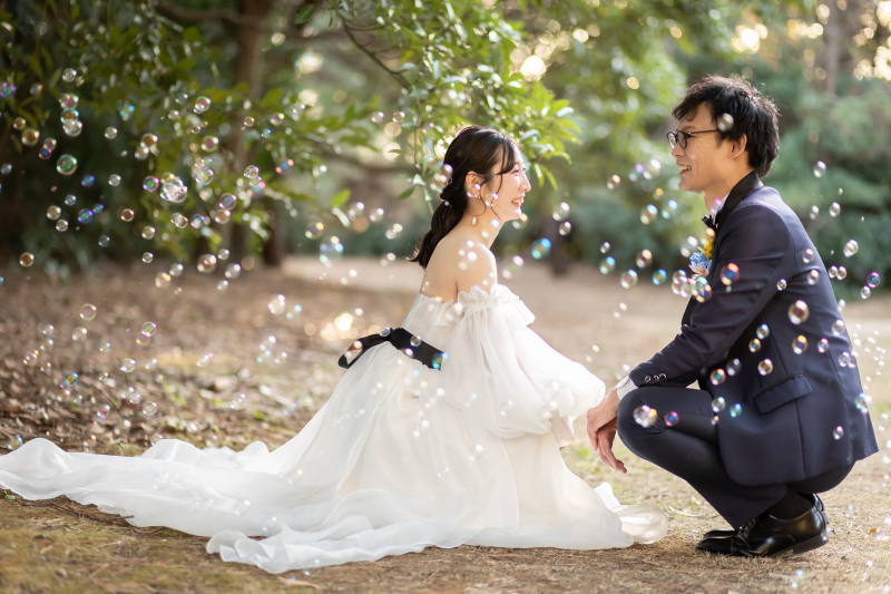 シャボン玉に溢れた1日