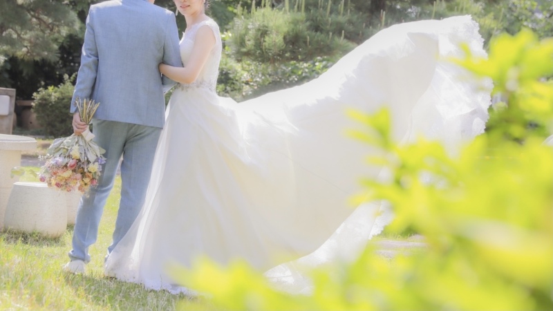 ウェディングドレスも❋