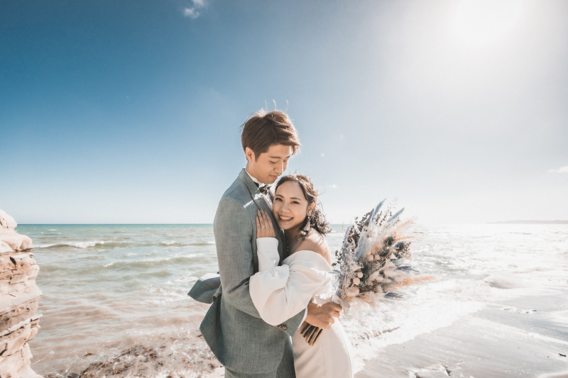 幻想的な海岸で素敵な想い出を