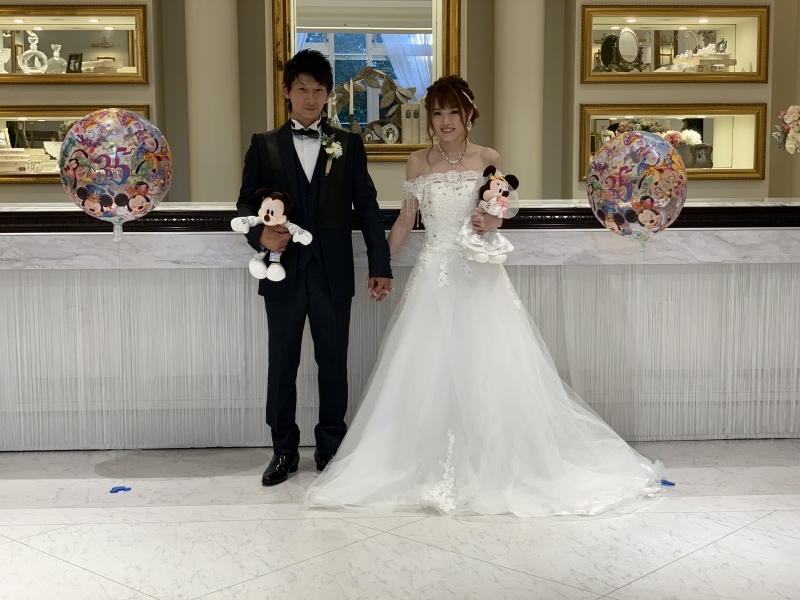 ディズニー大好き♡持込アイテムも可愛く撮影