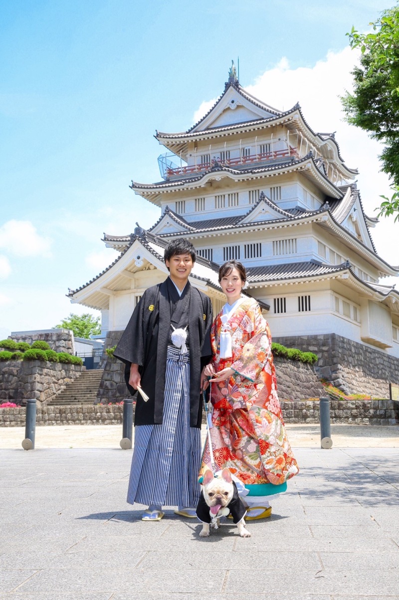 最後は千葉城をバックに！