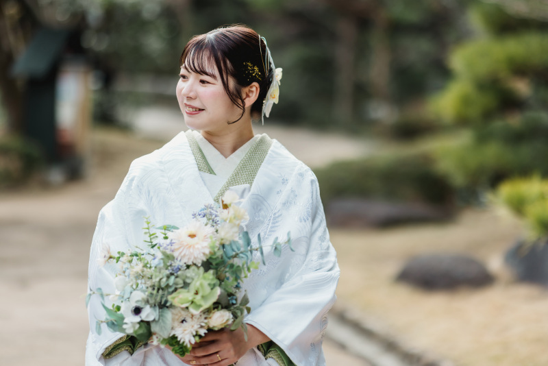 笑顔が可愛い新婦様