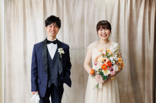 笑顔が素敵なお二人