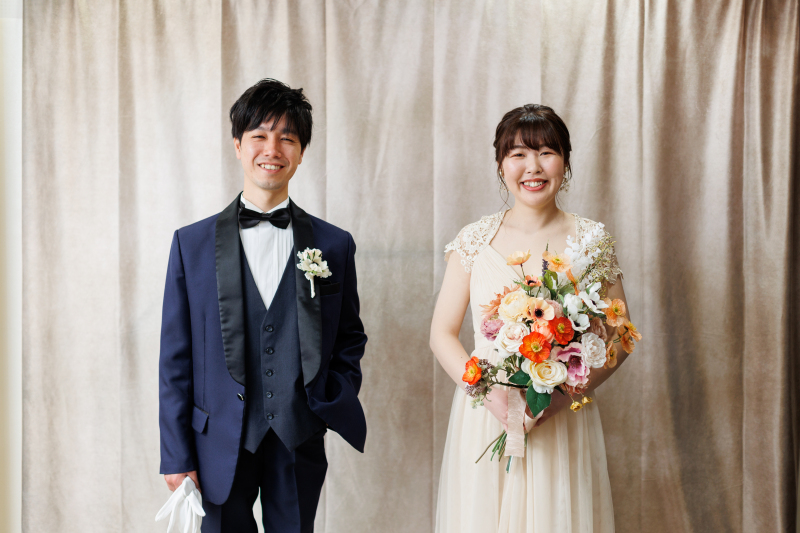 笑顔が素敵なお二人