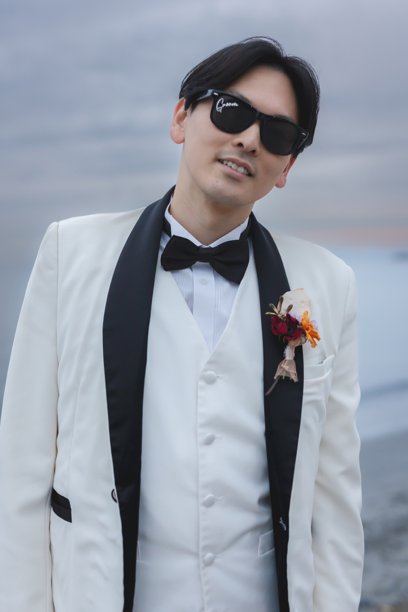 新郎様のソロショット