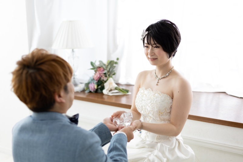 プロポーズシーン