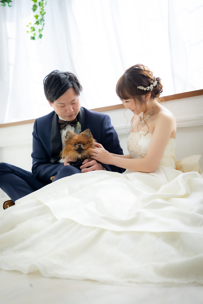 わんちゃんと一緒に♡