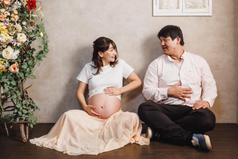 パパのお腹の中は？