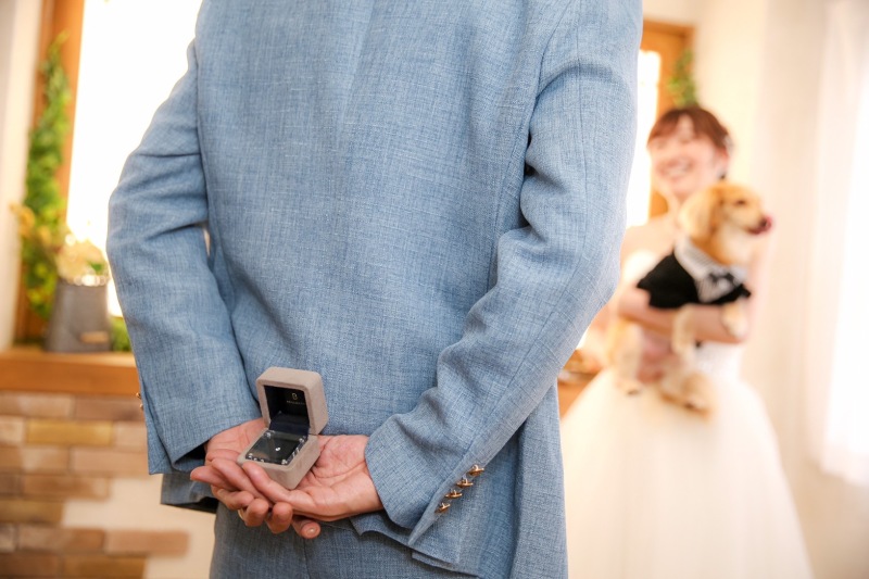 プロポーズシーン