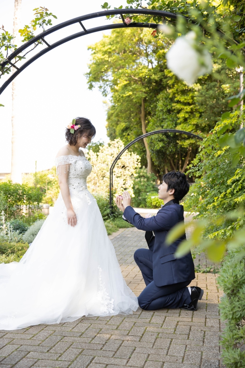 プロポーズシーン