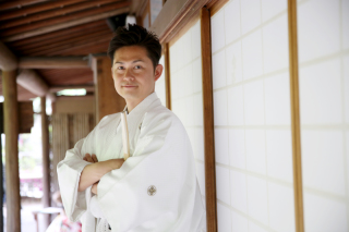 新郎ヘアセット