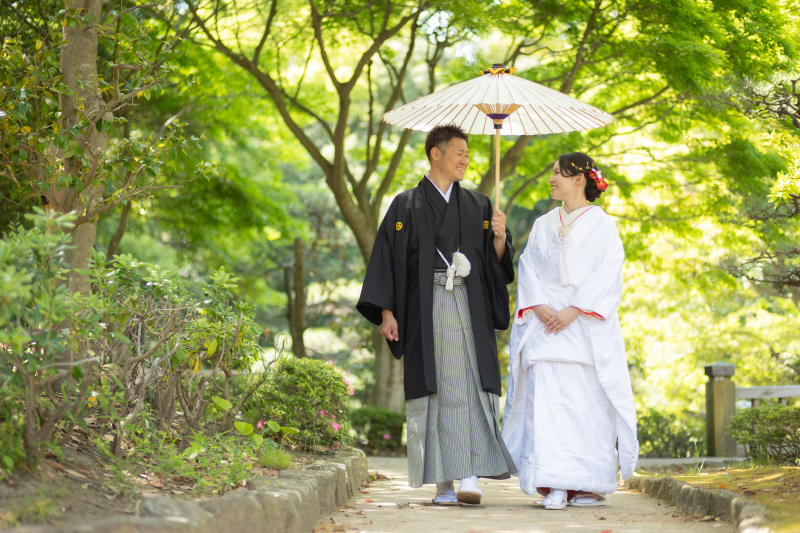 ＼半額／7月中のお申込み！【和装スタジオ・洋装ロケ】￥245,000&rarr;135,000　雨天保証・衣装のランクアップなし