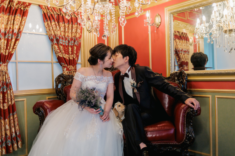 【洋装スタジオ】選べるスタジオ撮影|衣装ランクアップ