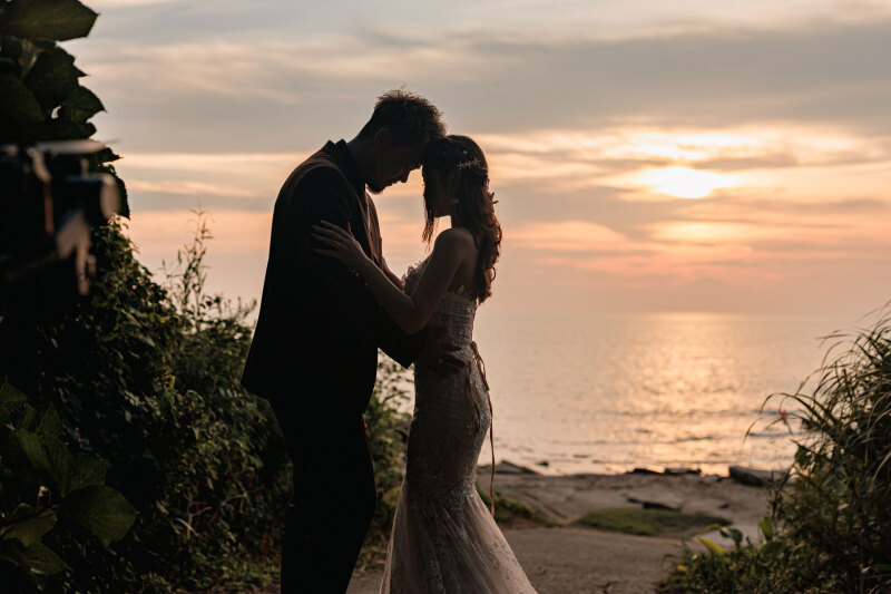 【早割２ヶ月前】和装＆洋装／沖ノ島でロケーション撮影｜衣装のランクアップなし◎事前衣装合わせあり