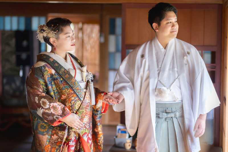 【古民家フォト】リノベ古民家スタジオでの貸し切り和装フォト・選べる特典付き