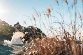 【2026年新春ご契約20%OFFキャンペーン実施中】沖ノ島洋装ロケ♪ドレス追加料金なし&yen;183,000&rarr;&yen;146,400