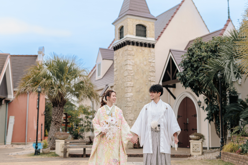 【8月末までの申込限定】スタジオ&ガーデン撮影☆洋装スタジオ撮影!衣装ランクアップなし◎