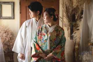 【早割り２ヶ月前】和装＋洋装＋Ritaスタジオ＋ロケプラン（衣装のランクアップなし）｜￥476,500&rarr;￥195,000