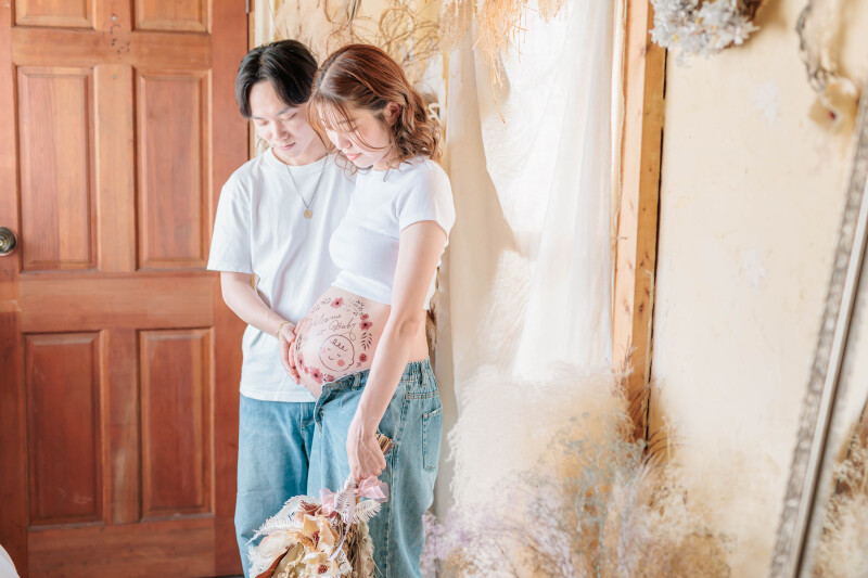 【マタニティフォト】お腹の中にいる「今」を大事に。ドレスプラン+¥33,000