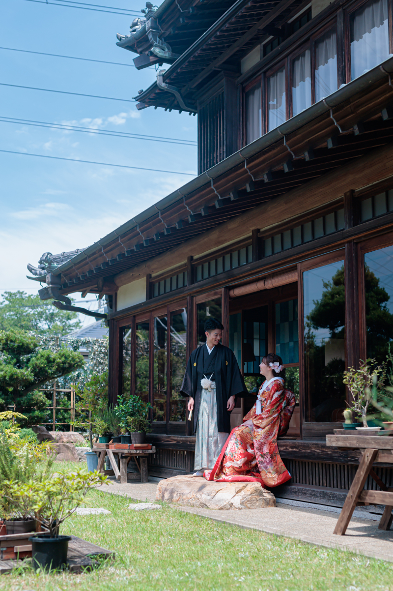 【古民家フォト】リノベ古民家スタジオでの貸し切り和装フォト・選べる特典付き
